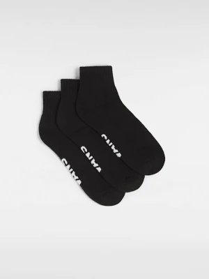 Vans - Skarpety Classic Ankle (3 pary), male, Czarny, Size: