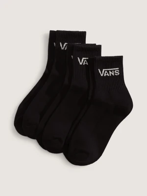 Vans - Skarpety Classic Half Crew (3 pary), male, Czarny, Size: