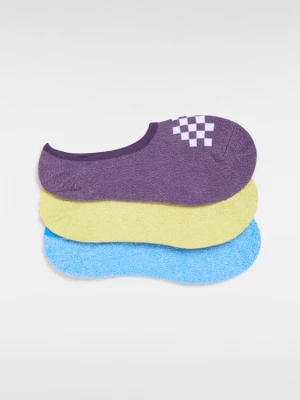 Vans - Skarpety Classic Heathered Canoodle (3 pary), female, Fioletowy, Size: