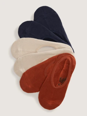 Vans - Skarpety Classic No Show (3 pary), male, Niebieski, Size: