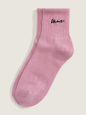 Vans - Skarpety Classic Script Half Crew (1 para), male, Różowy, Size: L (42.5-47​)