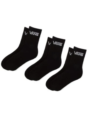 Vans Skarpety długie By Classic Crew VXNQBLK Czarny