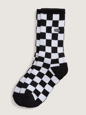 Vans - Skarpety dziecięce Checkerboard Crew (1 para)unisex, Czarny, Size: