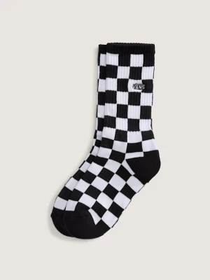 Vans - Skarpety dziecięce Checkerboard Crew (1 para)unisex, Czarny, Size: