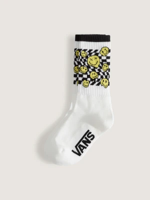 Vans - Skarpety dziecięce Ticker Checkerboard Crewunisex, Biały, Size: