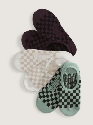 Vans - Skarpety Fuego Canoodle (3 pary), male, Zielony, Size: