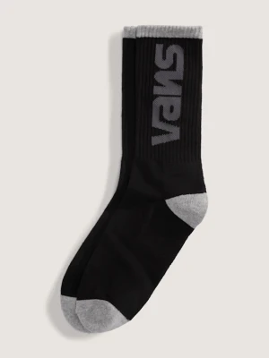 Vans - Skarpety Hovley Crew (1 para), male, Czarny, Size: