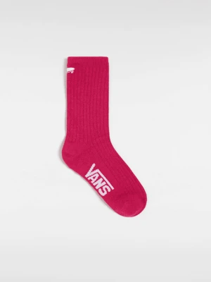 Vans - Skarpety Kickin It Crew (1 para), female, Różowy, Size: