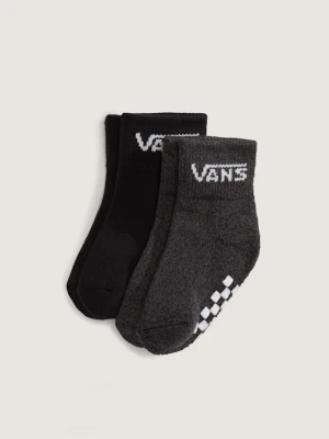 Vans - Skarpety niemowlęce Classic Crew (2 pary)unisex, Czarny, Size: