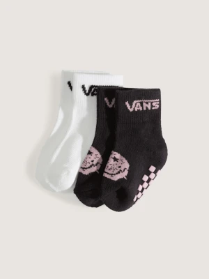 Vans - Skarpety niemowlęce Classic Crew Checkerboardunisex, Różowy, Size: