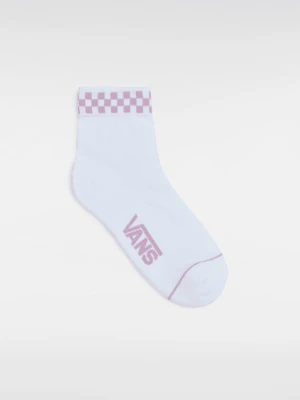 Vans - Skarpety Peek-A-Check Crew (1 para), female, Liliowy, Size: