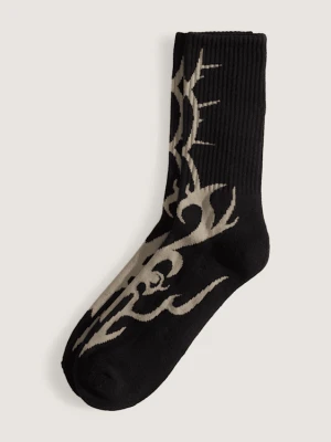 Vans - Skarpety Premium Tribal Crew (1 para), male, Czarny, Size: