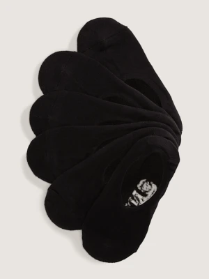 Vans - Skarpety stopki Classic No Show (3 pary), male, Czarny, Size: