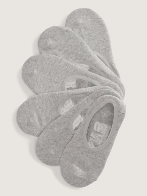 Vans - Skarpety stopki Classic No Show (3 pary), male, Szary, Size: