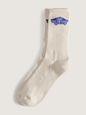 Vans - Skarpety Vans Classic Crew (1 para), male, Biały, Size: