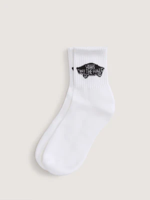 Vans - Skarpety Vans Classic Half Crew (1 para), male, Biały, Size: