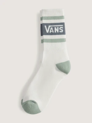 Vans - Skarpety Vans Drop V Crew (1 para), male, Zielony, Size: