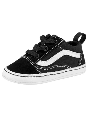 Vans Skórzane buty "Old Skool" w kolorze czarno-białym do nauki chodzenia rozmiar: 17