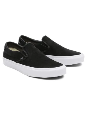 Vans Skórzane slippersy "Slip-On 59" w kolorze czarnym rozmiar: 36,5