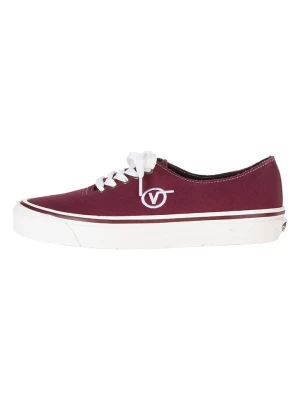 Vans Skórzane sneakersy "Authentic One Piece DX" w kolorze bordowym rozmiar: 40,5