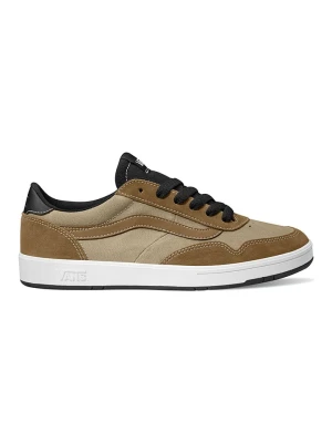 Vans Skórzane sneakersy "Cruze" w kolorze jasnobrązowym rozmiar: 40,5