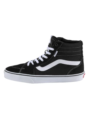 Vans Skórzane sneakersy "Filmore Hi" w kolorze czarno-białym rozmiar: 47