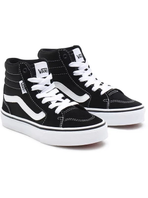 Vans Skórzane sneakersy "Filmore" w kolorze czarno-białym rozmiar: 29