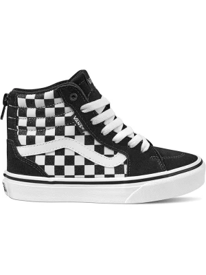 Vans Skórzane sneakersy "Filmore" w kolorze czarno-białym rozmiar: 31