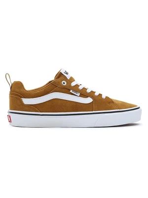 Vans Skórzane sneakersy "Filmore" w kolorze musztardowym rozmiar: 41