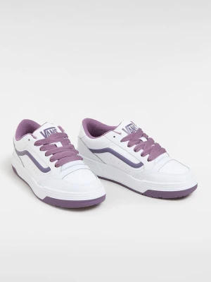 Vans Skórzane sneakersy "Hylan" w kolorze biało-fioletowym rozmiar: 37