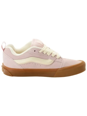 Vans Skórzane sneakersy "Knu Skool" w kolorze beżowym rozmiar: 40, 5