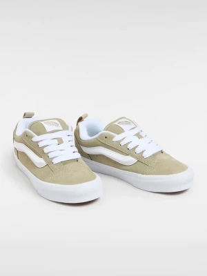 Vans Skórzane sneakersy "Knu Skool" w kolorze beżowym rozmiar: 41