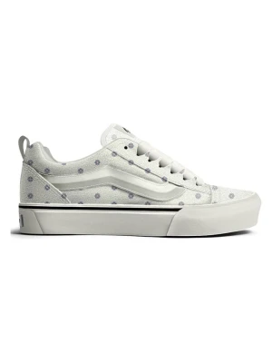 Vans Skórzane sneakersy "Knu Skool" w kolorze białym rozmiar: 36, 5