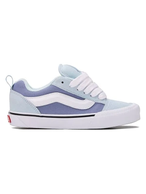 Vans Skórzane sneakersy "Knu Skool" w kolorze błękitnym rozmiar: 36