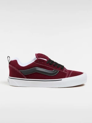 Vans Skórzane sneakersy "Knu Skool" w kolorze czerwonym rozmiar: 34,5