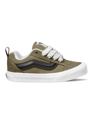 Vans Skórzane sneakersy "Knu Skool" w kolorze jasnobrązowym rozmiar: 32