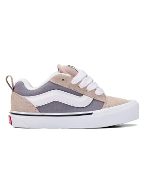 Vans Skórzane sneakersy "Knu Skool" w kolorze jasnoróżowo-fioletowym rozmiar: 30