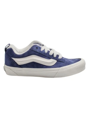 Vans Skórzane sneakersy "Knu Skool" w kolorze niebieskim rozmiar: 44