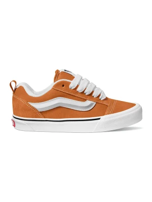 Vans Skórzane sneakersy "Knu Skool" w kolorze pomarańczowym rozmiar: 36