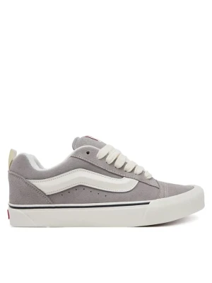 Vans Skórzane sneakersy "Knu Skool" w kolorze szarym rozmiar: 42