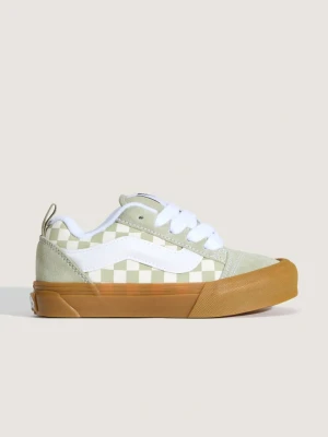 Vans Skórzane sneakersy "Knu Skool" w kolorze zielonym rozmiar: 30, 5