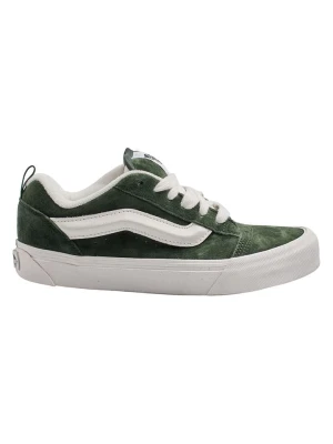 Vans Skórzane sneakersy "Knu Skool" w kolorze zielonym rozmiar: 42, 5