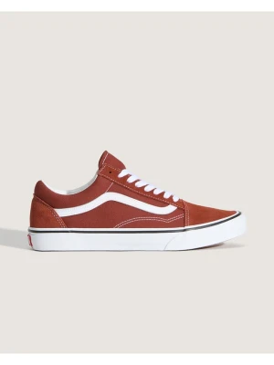 Vans Skórzane sneakersy "Old Skoo" w kolorze rdzawobrązowym rozmiar: 38, 5