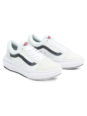 Vans Skórzane sneakersy "Old Skool Overt CC" w kolorze biało-kremowym rozmiar: 36,5