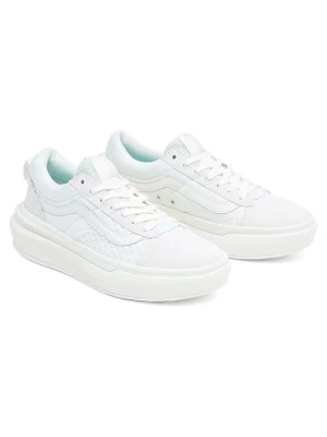 Vans Skórzane sneakersy "Old Skool Overt Plus CC" w kolorze biało-błękitnym rozmiar: 46