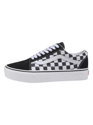 Vans Skórzane sneakersy "Old Skool Platform" w kolorze czarno-białym rozmiar: 38,5