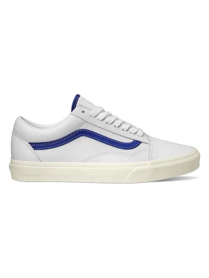 Vans Skórzane sneakersy "Old Skool" w kolorze białym rozmiar: 36,5