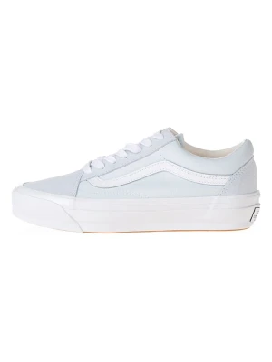 Vans Skórzane sneakersy "Old Skool" w kolorze błękitnym rozmiar: 38, 5
