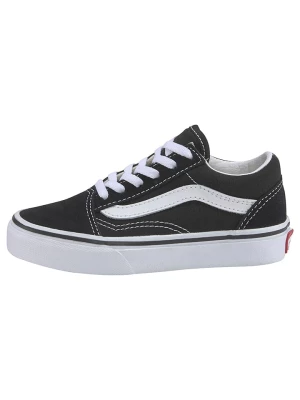 Vans Skórzane sneakersy "Old Skool" w kolorze czarno-białym rozmiar: 30