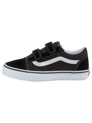 Vans Skórzane sneakersy "Old Skool" w kolorze czarno-brązowym rozmiar: 39